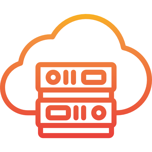 computación en la nube icono gratis
