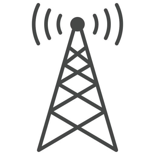 Signal free icon Signal free icon