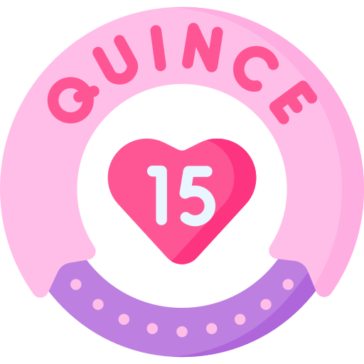 quinceañera icono gratis