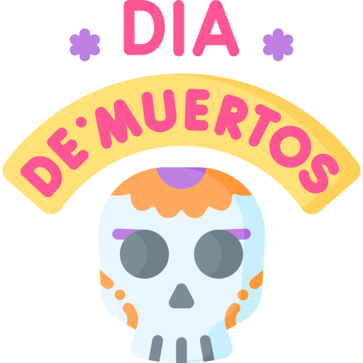 dia de muertos icono gratis