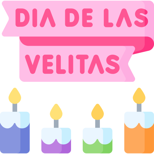 dia de las velas icono gratis