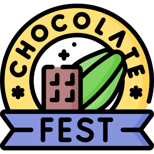 fête du chocolat Icône gratuit