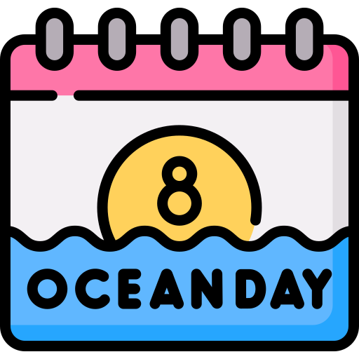 World oceans day free icon World oceans day free icon