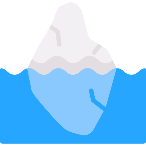 iceberg icono gratis