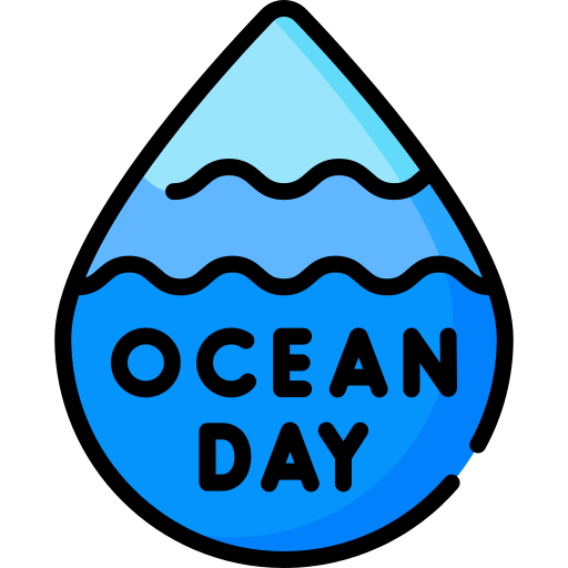 World oceans day free icon World oceans day free icon