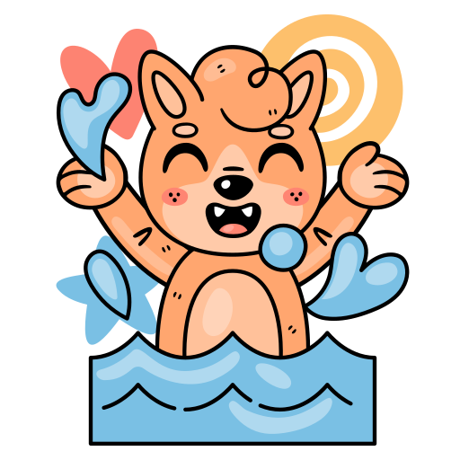 Summer free sticker