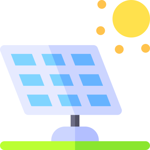 panel solar icono gratis