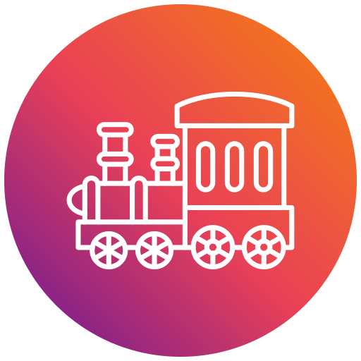 Toy train free icon