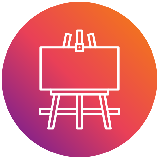 Easel free icon Easel free icon