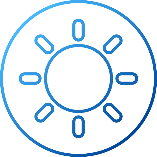Sun free icon