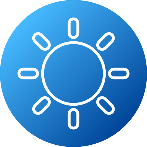Sun free icon