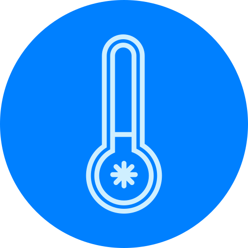 Cold temperature - Free weather icons