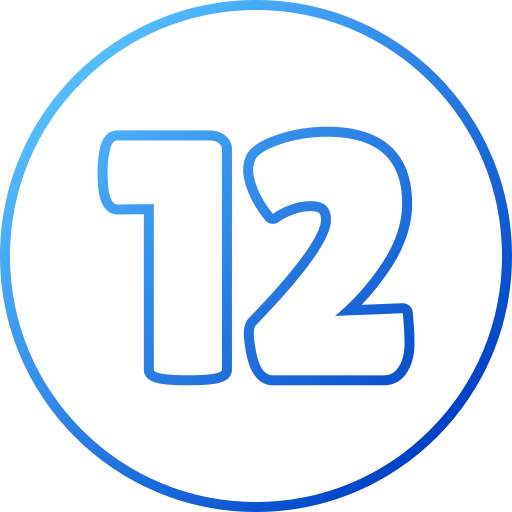 12 free icon