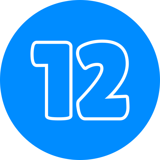 12 icono gratis
