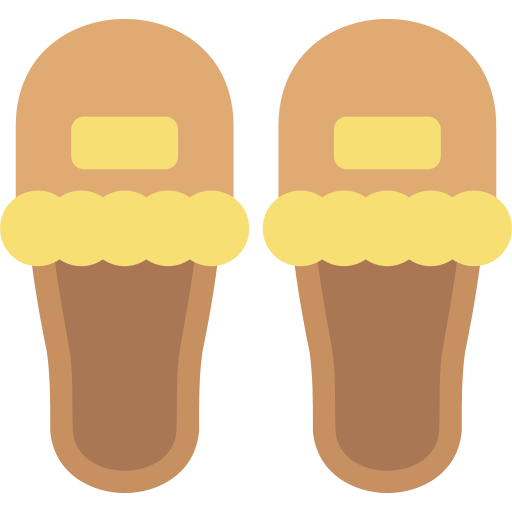 Домашние тапочки бесплатно иконка