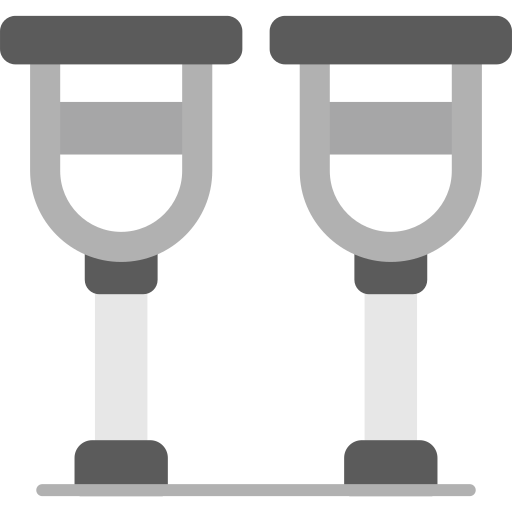 Костыли бесплатно иконка