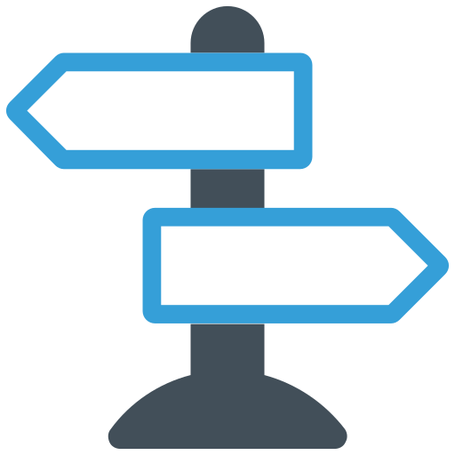 direção grátis ícone