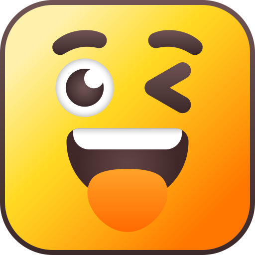 visage clignotant Icône gratuit
