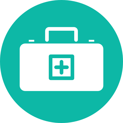 First aid kit Berkahicon Circular icon