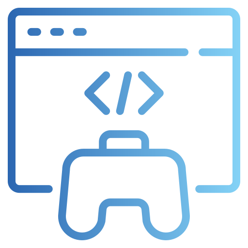desarrollo de juegos icono gratis