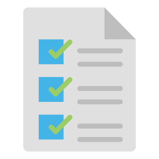 lista de verificación icono gratis