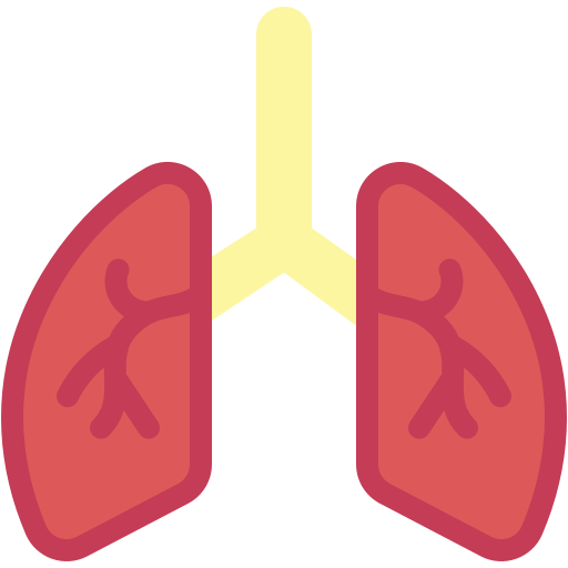 pulmones icono gratis