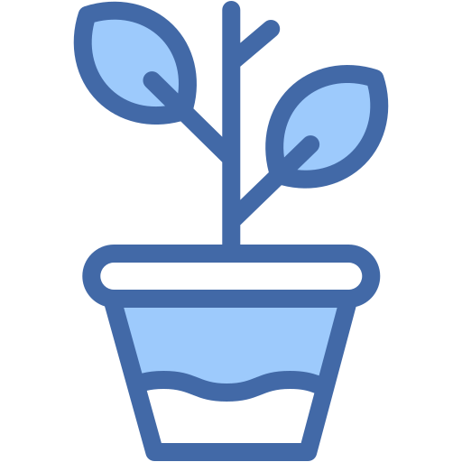 Горшок для растений бесплатно иконка