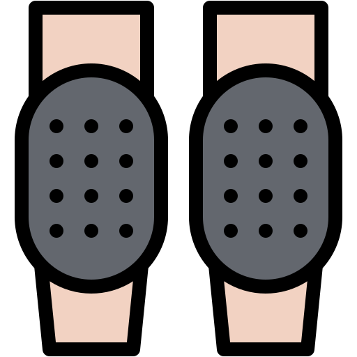 Knee Pads Free Security Icons