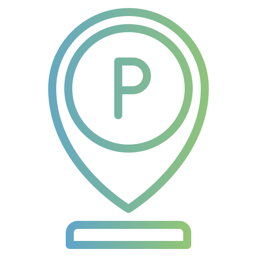 aparcamiento de coches icono gratis