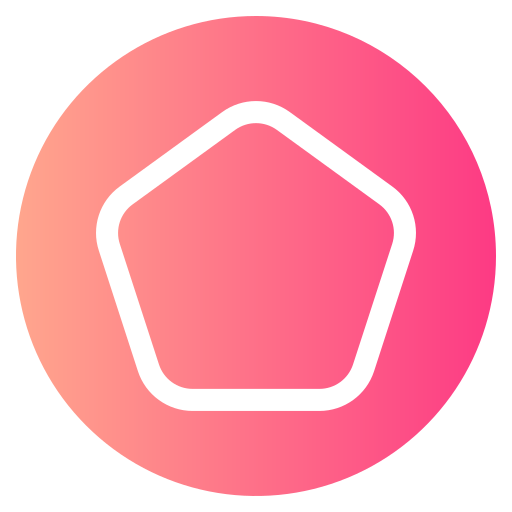 pentagone Icône gratuit