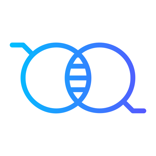 diagrama de venn icono gratis