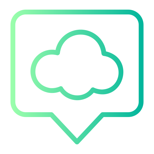 computación en la nube icono gratis