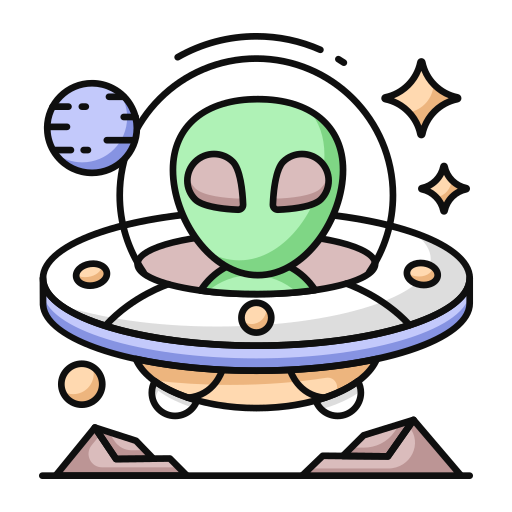 extraterrestres icono gratis