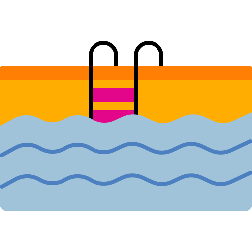 piscina grátis ícone