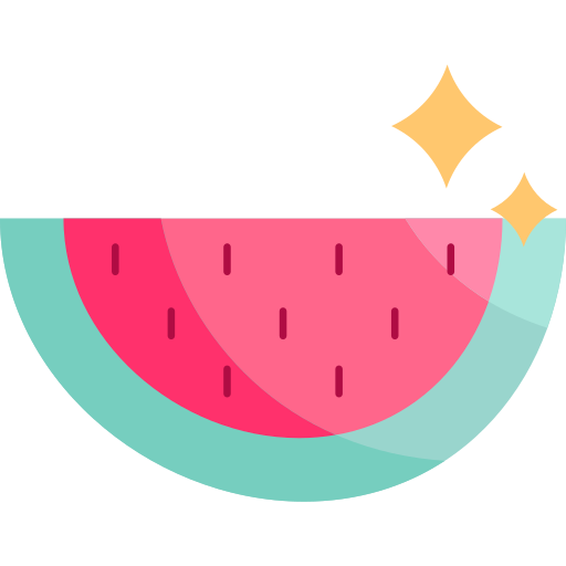 sandía icono gratis