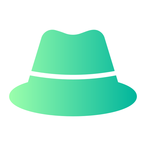 sombrero de fieltro icono gratis