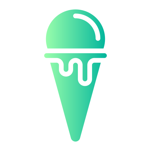 cucurucho de helado icono gratis