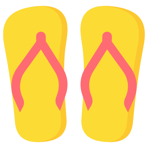 chancletas icono gratis