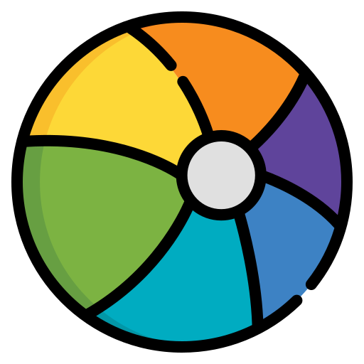 пляжный мяч бесплатно иконка