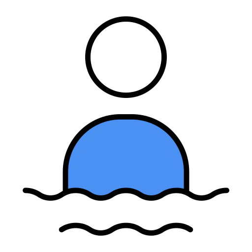 Плавание бесплатно иконка