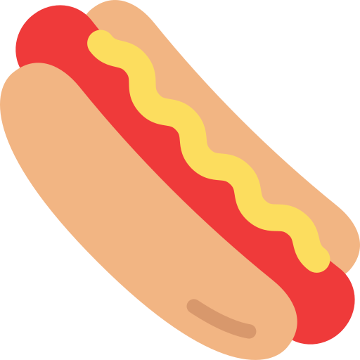 hot dog icono gratis