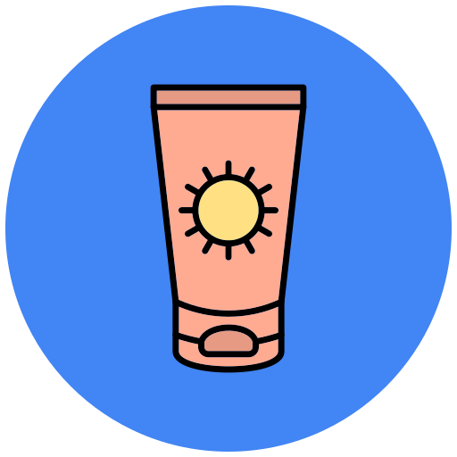 Sunscreen - Free holidays icons