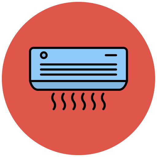 aire acondicionado icono gratis