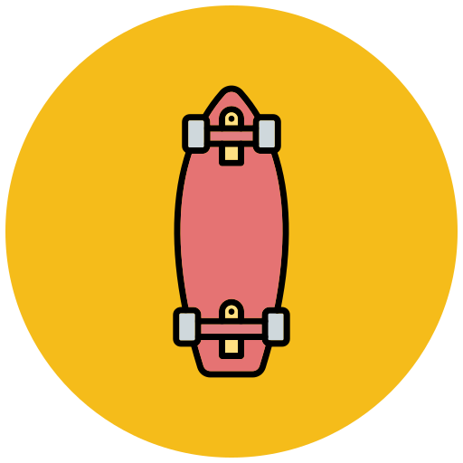 longboard icono gratis