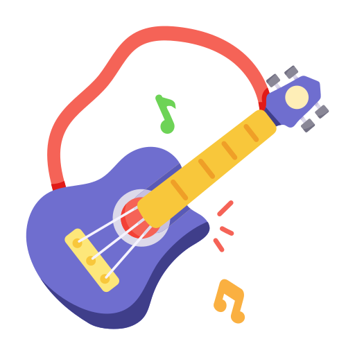 guitarra icono gratis