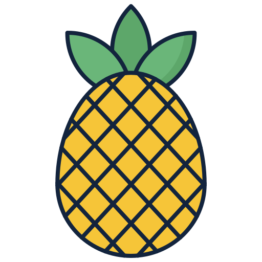 piña icono gratis