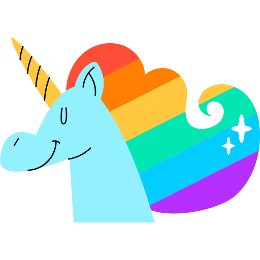 unicornio gratis sticker