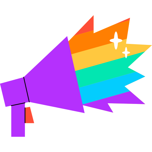 megafone grátis figurinha