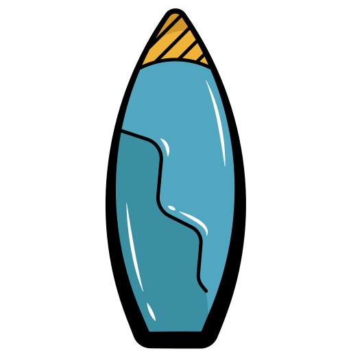 Surfboard free icon