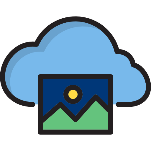 Computing cloud Payungkead Lineal Color icon